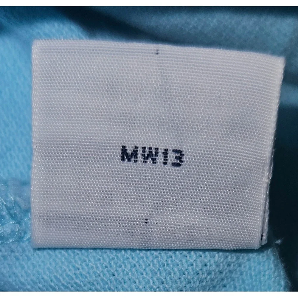 Polo Ralph Lauren Small Mens Light Blue Pink Pony Custom Fit Polo Shirt Pique